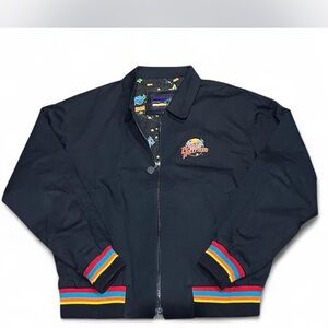 Planet Hollywood jacket with multi colored space design